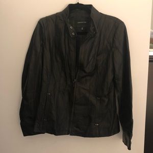 Jones New York leather jacket. Never worn